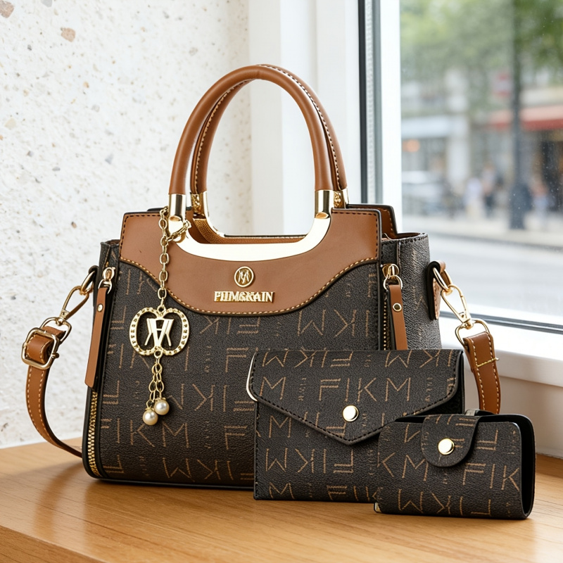 Luxury Bags - 3-piece set of light luxury high-grade