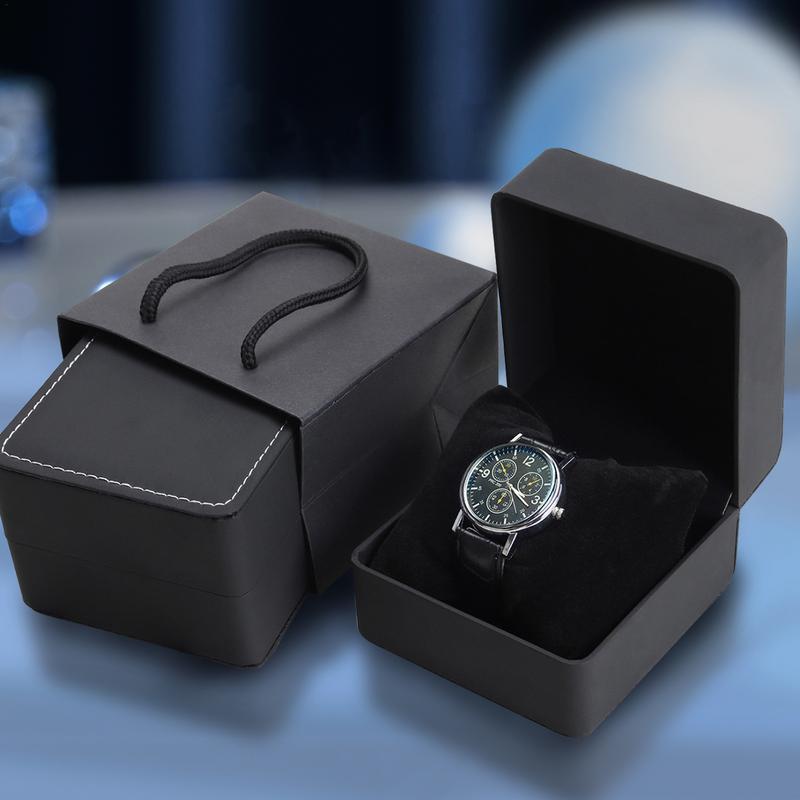 Luxury Bags List - Luxury Leather Watch Storage Box Travel