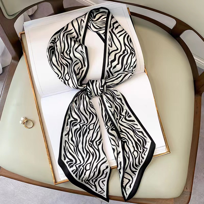 Luxury Bags In China - Luxury Zebra Print Silk Square Scarf