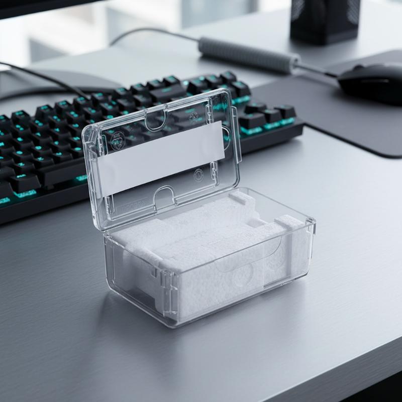 Luxury Bags List - Vintage Transparent Single Watch Box for