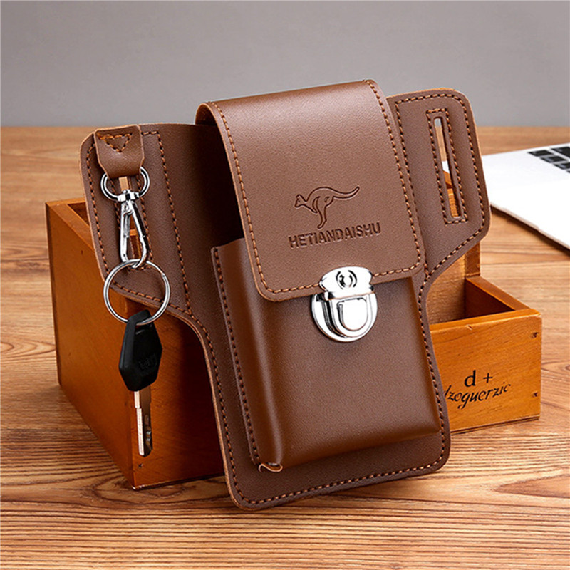 Luxury High Quality Bags - Phone Belt Bag For Men Bags