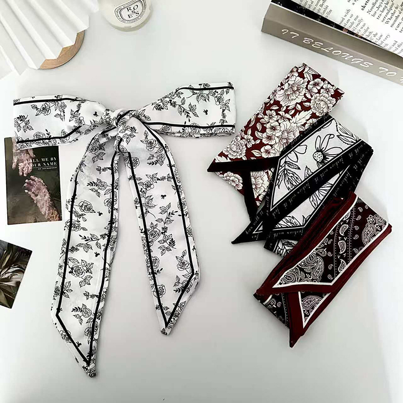 Luxury Bags In China - Luxury Fashion Woman Skinny Silk Scarf