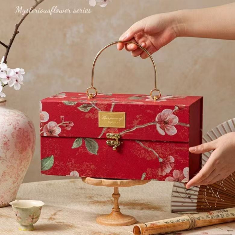 Luxury Bags List - Thicken Multicolored Metal Handheld Gift Box