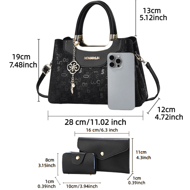 3-piece Fashion Women's Handba - đánh giá và giá Luxury Bags