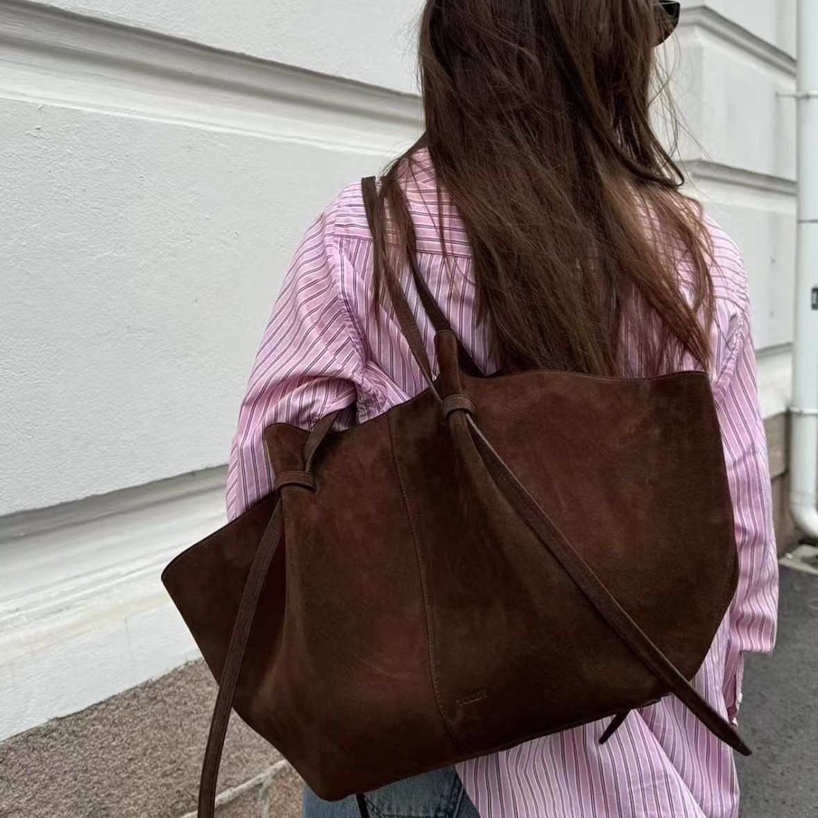 Faux Suede Tote Bags For Women - đánh giá và giá Luxury Bags Names