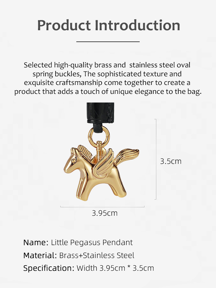 Luxury Brass Pegasus Bag Charm - đánh giá và giá Luxury Bags Hermes Birkin