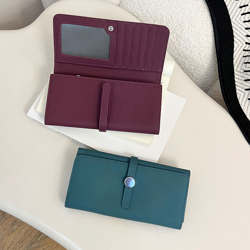 Woamn Luxury Cowhide Long Wall - đánh giá và giá Luxury Bags Names
