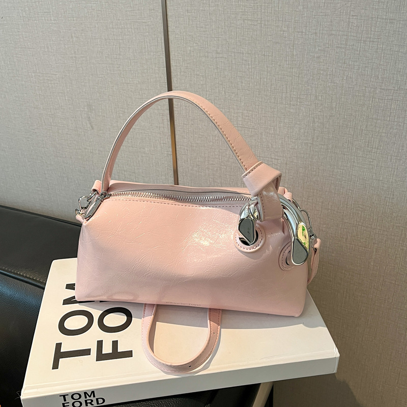 Women's Fashion Glossy Patent  - đánh giá và giá Top Handle Patent Bag