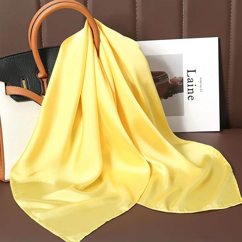 Luxury Solid Color Silk Square - đánh giá và giá Luxury Bags In China