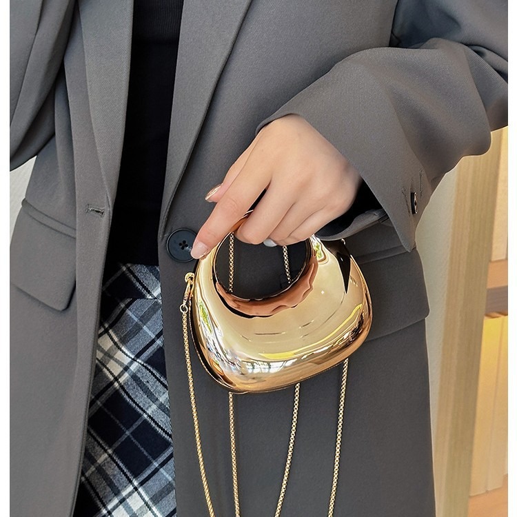 Mini Golden Evening Bag Purses - đánh giá và giá Luxury Bags Women