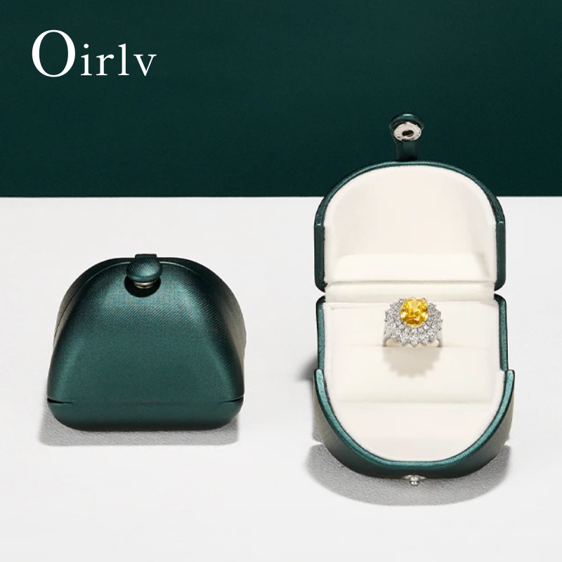 Luxury Dark Green Ring Box Pre - đánh giá và giá Luxury Bags List