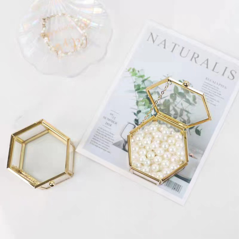 High-end Hexagonal Ring Box Go - đánh giá và giá Luxury Bags List