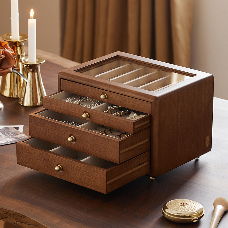 Solid Wood Jewelry Box Luxury  - đánh giá và giá Luxury Bags List