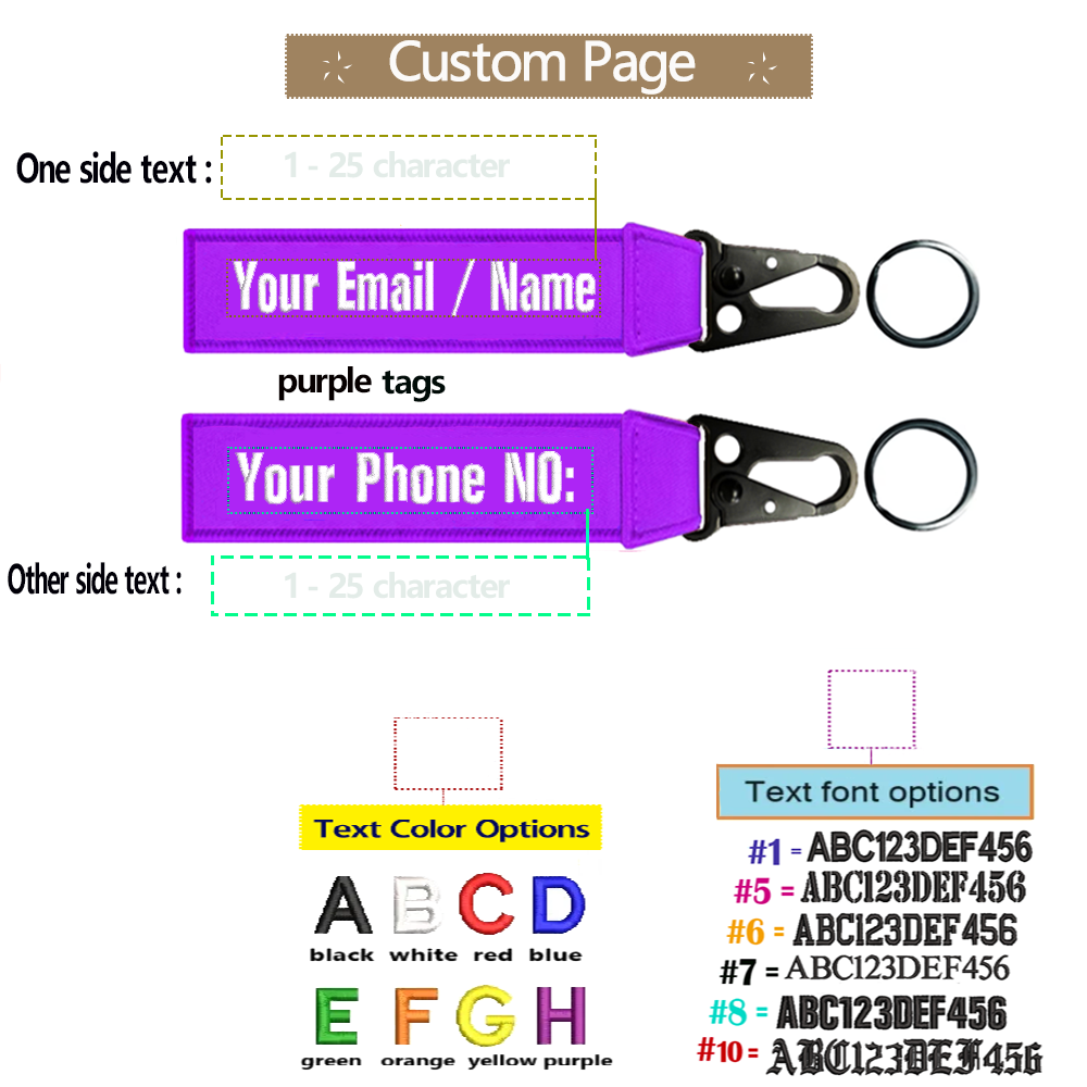 Personalized Keychain, Customi - đánh giá và giá Luxury Bags Names